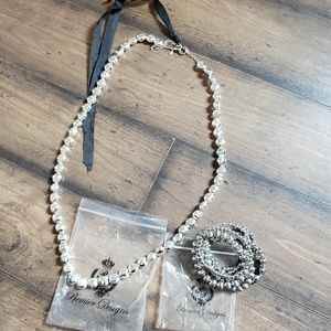 NWOT Premier Designs necklace and bracelet set